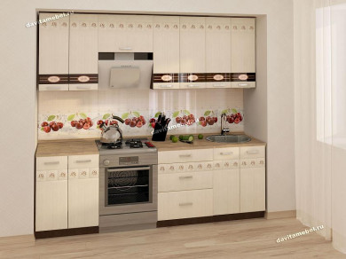Кухонный гарнитур Аврора 9 (ширина 240 см)