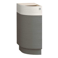 74.65 Графит Напольный шкаф торцевой (лев)