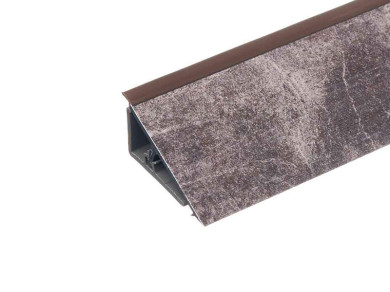 Плинтус PERFETTO-LINE Emperador marble (Мрамор Императорский) 5040/SL (заглушка 219725-008)