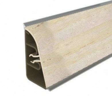 Плинтус для столешницы Thermoplast AP740 Цвет 1264 Travertin beige 3 м